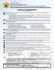 pasig city ordinance list|CHECKLIST OF REQUIREMENTS FOR BUILDING PERMIT .